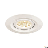 KINI LED Outdoor Deckeneinbauleuchte, 3000K, 60°, IP65 weiß