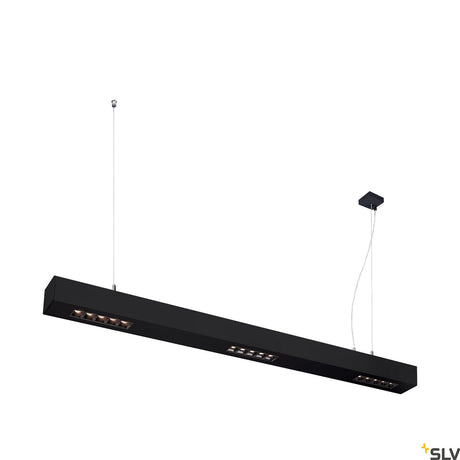 Q-LINE PD, LED Indoor Pendelleuchte, 1m, BAP, schwarz, 3000K