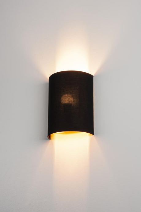 FENDA Halbschirm, schwarz/Kupfer