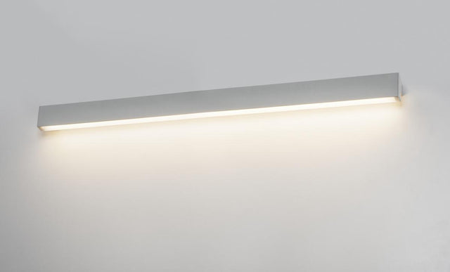 L-LINE 120 LED Leuchte, IP44, 3000K, 1650lm, silber