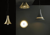 BATO 45 PD, LED Indoor Leuchte, schwarz/messing, LED, 2700K