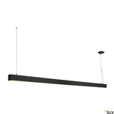 GLENOS Pendelleuchte, mattschwarz, 2m, 103W, 3000K
