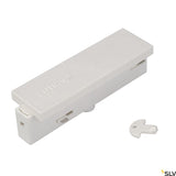 EUTRAC Mitteleinspeiser für 3-Phasenschiene, weiß, RAL 9016