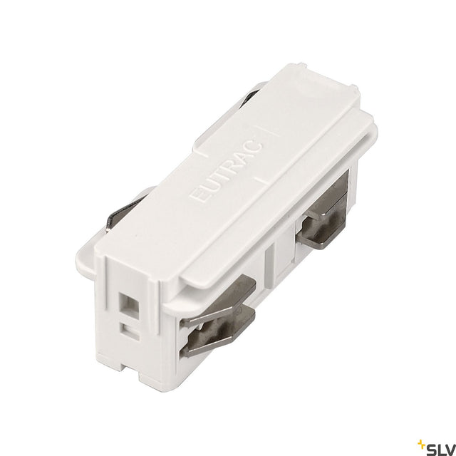 EUTRAC Längsverbinder, elektrisch, weiß, RAL 9016
