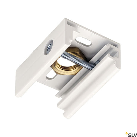 EUTRAC Pendelclip für 3-Phasenstromschiene, weiß, RAL 9016