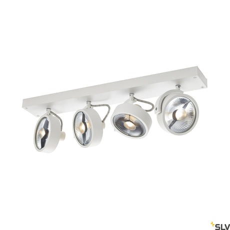 KALU CW, Indoor Leuchte, quad, QPAR111, weiß, 4x75W