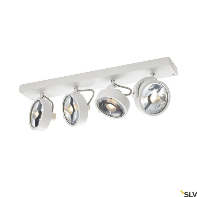 KALU CW, Indoor Leuchte, quad, QPAR111, weiß, 4x75W