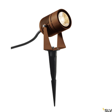 LED SPIKE, rost farbend, IP55, 3000K, 40°