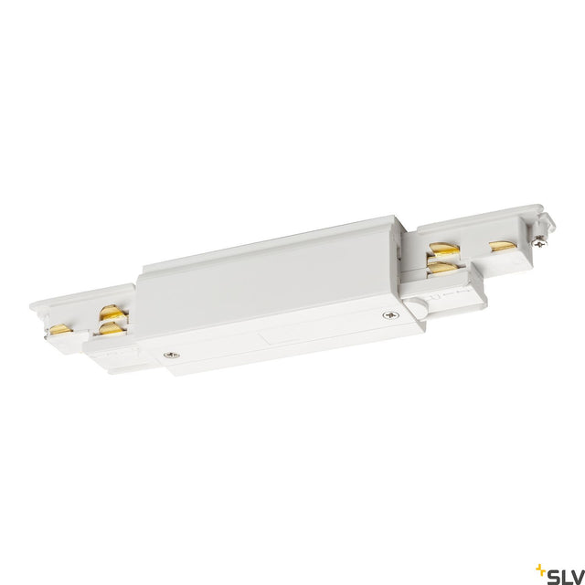 S-TRACK DALI Verbinder mit Einspeisemöglichkeit weiß