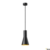 PHELIA 4 E27 max. 23W 230V schwarz/gold