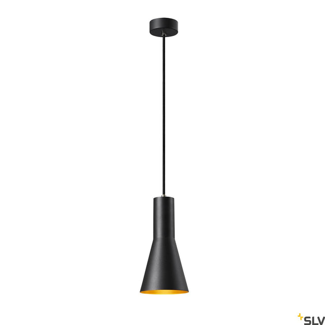 PHELIA 4 E27 max. 23W 230V schwarz/gold