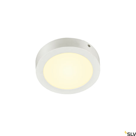 SENSER 18 round AL 880lm 3000K 230V IP20 weiß