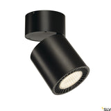 SUPROS CL,rund,schwarz,3150lm,3000K,SLM LED,60° Reflektor
