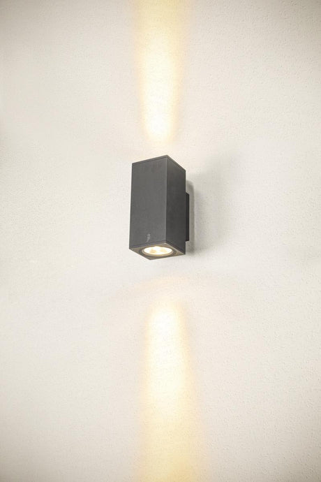 ENOLA UP/DOWN SQ M 19W 3000/4000K 230V LED IP65 anthrazit