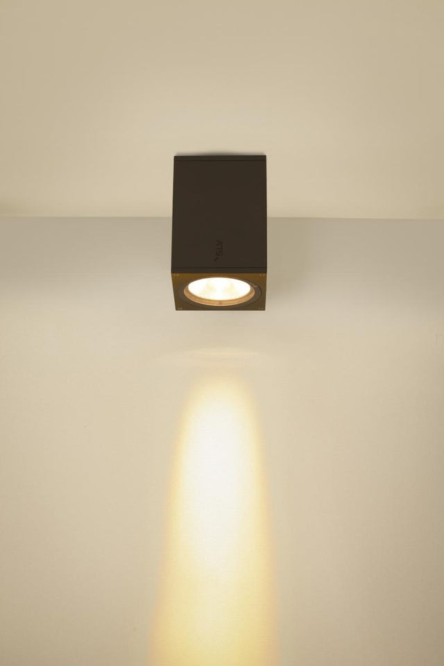 ENOLA M CL SQ 10W 3000/4000K 230V LED IP65 anthrazit