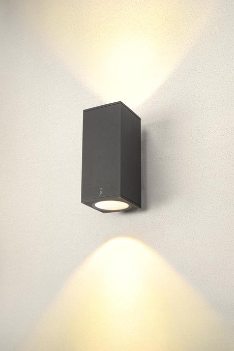 ENOLA UP/DOWN SQ L 53W 3000/4000K 230V LED IP65 anthrazit