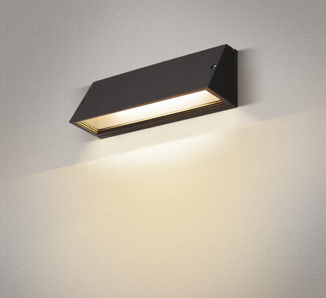 PEMA SQUARE LED 16W 1400lm 3000/4000K Ra80 IP65, schwarz
