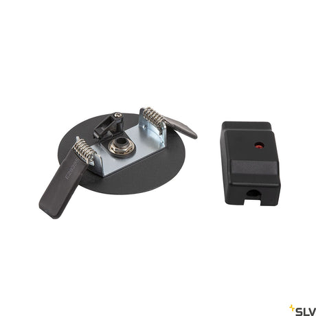FITU Einbaurosette schwarz W 230V LED IP20 schwarz