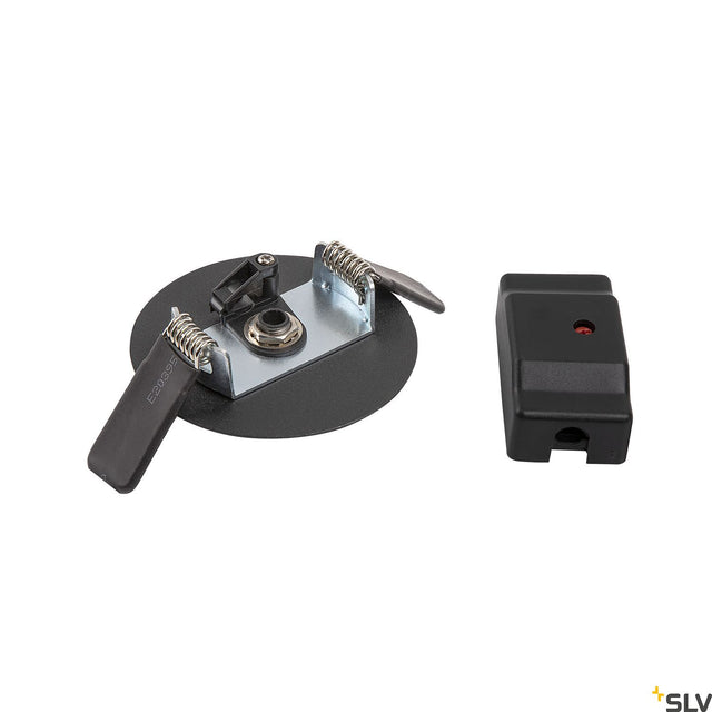 FITU Einbaurosette schwarz W 230V LED IP20 schwarz