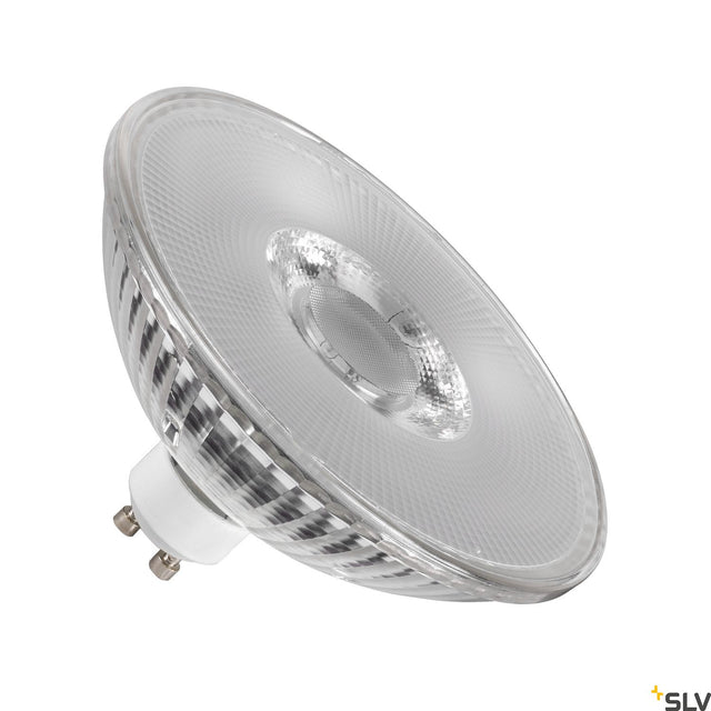 QPAR111 GU10, LED Leuchtmittel transparent 8W 2,7K CRI90 38°
