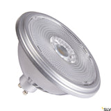 QPAR111 GU10, LED Leuchtmittel silber 12,5W 2700K CRI90 30°