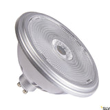 QPAR111 GU10, LED Leuchtmittel silber 12,5W 3000K CRI90 60°