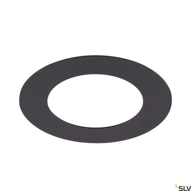 Numinos® S Einbaurahmen, rund 160/100mm schwarz