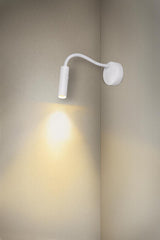 KARPO GOOSE, Wandaufbauleuchte weiß 5,8W 3K 40°