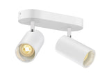 ASTO TUBE, Deckenaufbauleuchte, zylindrisch, max. 2x10W ws