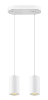 ASTO TUBE,PL, GU10, Pendellänge 250 cm, max. 2x10W, ws