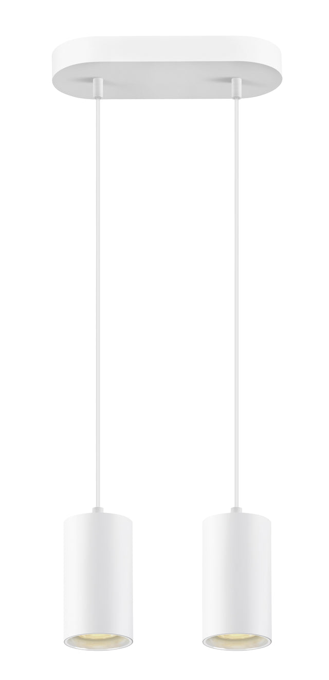 ASTO TUBE,PL, GU10, Pendellänge 250 cm, max. 2x10W, ws
