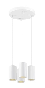 ASTO TUBE,PL, GU10, Pendellänge 250 cm, max. 4x10W, ws