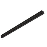 S-TRACK 3-Phasen-Einbauschiene, 1m, schwarz, DALI