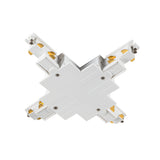 X-Verbinder  für S-TRACK 3-Phasen-Einb.Schiene ,IP20,weiß