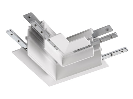 L-Verbinder mech. 48V TRACK f EB-Schiene tief links ws