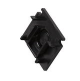 Endkappe für Aufbauschiene standard, 48V TRACK, schwarz
