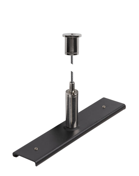 Schienenverstärkungsplatte 48V TRACK 3m Drahtseil sw
