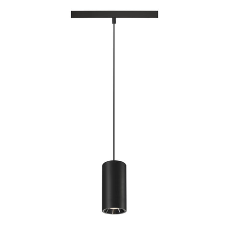 NUMINOS S 48V TRACK PL 4000K 55° DALI matt schwarz / chrom