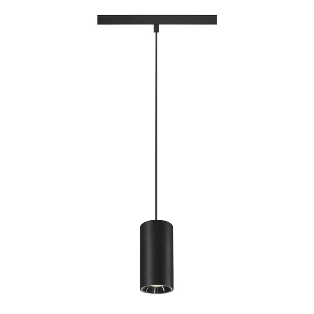 NUMINOS S 48V TRACK PL 4000K 55° DALI matt schwarz / chrom