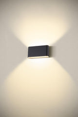 OVAL 18 WL, Wandaufbauleuchte 2700/3000K, 10W, schwarz