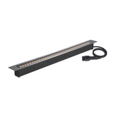 DASAR 1200, 34W, 3000K, IP65/IP67, quadratisch, edelstahl