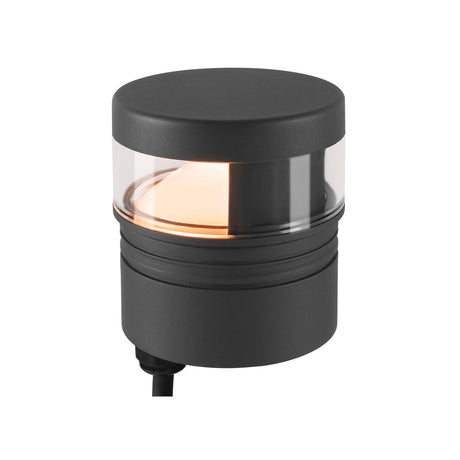 M-POL S Polehead 180° anthrazit 10W 700lm 2700K, CRI80, DALI