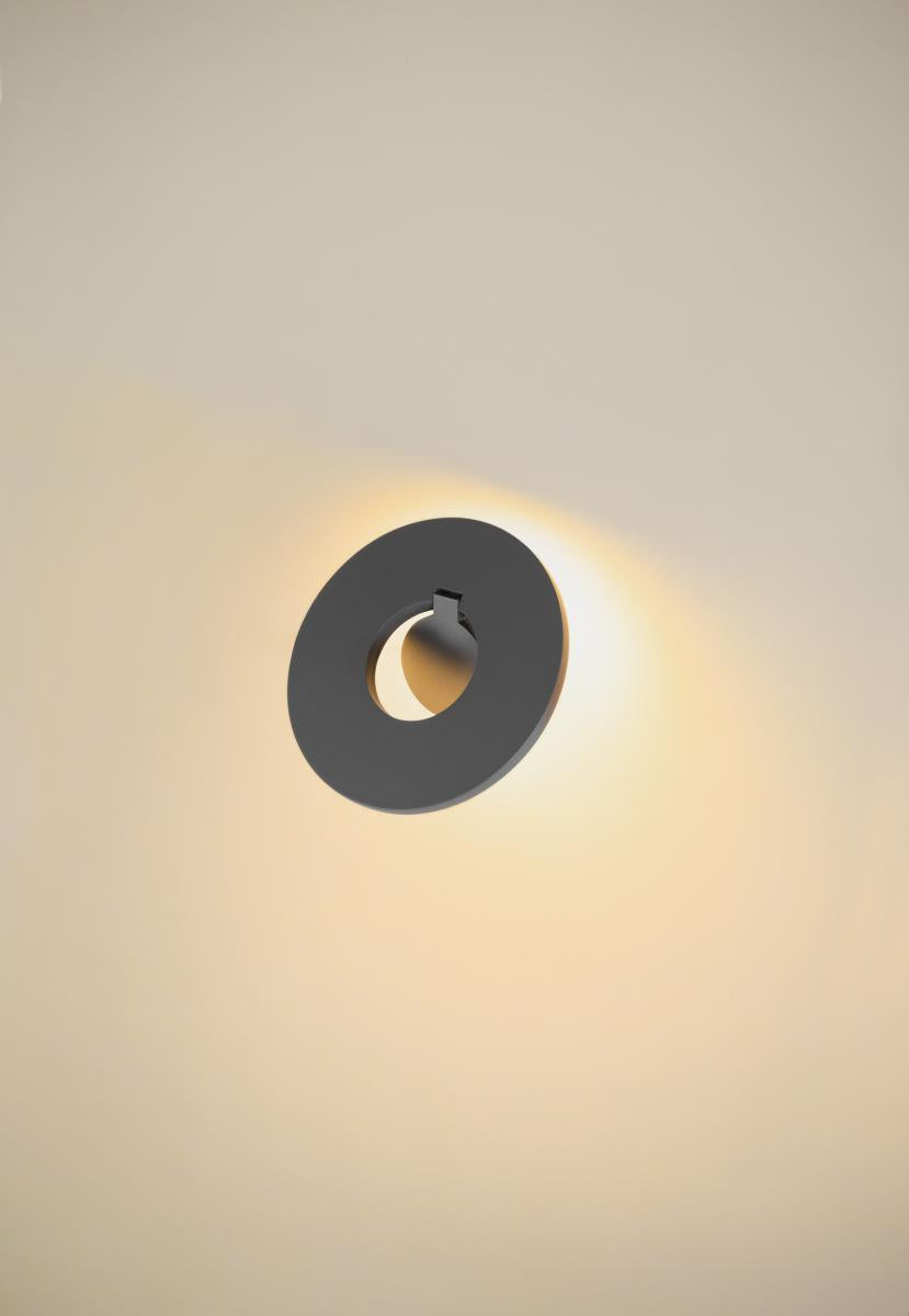 I-RING, Wandaufbauleuchte, 9,2W, 3000K, anthrazit