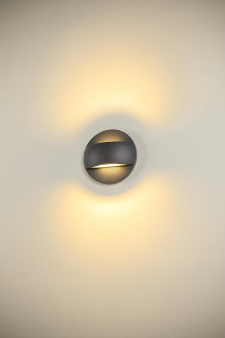 LID II UP/DOWN, 2700/3000K, 28W, PHASE, 100°, anthrazit
