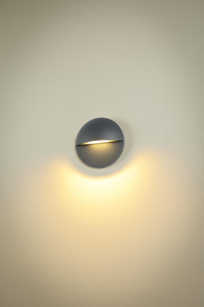 LID II, 2700/3000K, 15W, PHASE, 100°, anthrazit