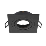 NEW TRIA 75, Deckeneinbauring, 9x9x2,6 cm, IP20, schwarz