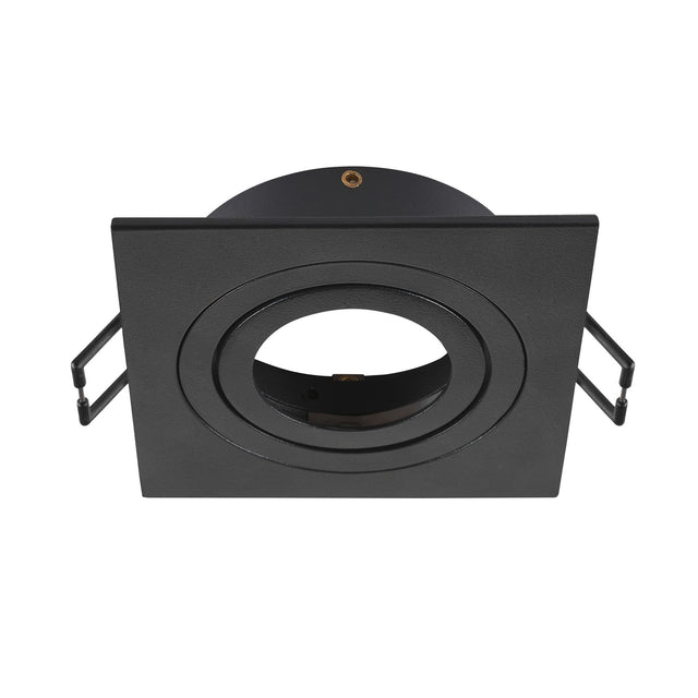 NEW TRIA 75, Deckeneinbauring, 9x9x2,6 cm, IP20, schwarz