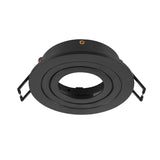 NEW TRIA 75, Deckeneinbauring, Ø9,3 H2,6 cm, IP20, schwarz