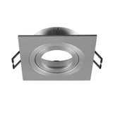 NEW TRIA 75, Deckeneinbauring, 9x9x2,6 cm, IP20, aluminium