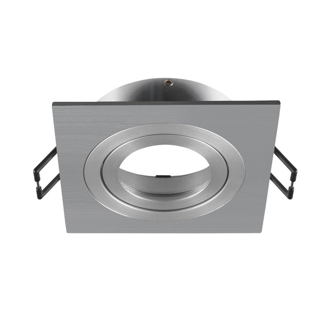 NEW TRIA 75, Deckeneinbauring, 9x9x2,6 cm, IP20, aluminium